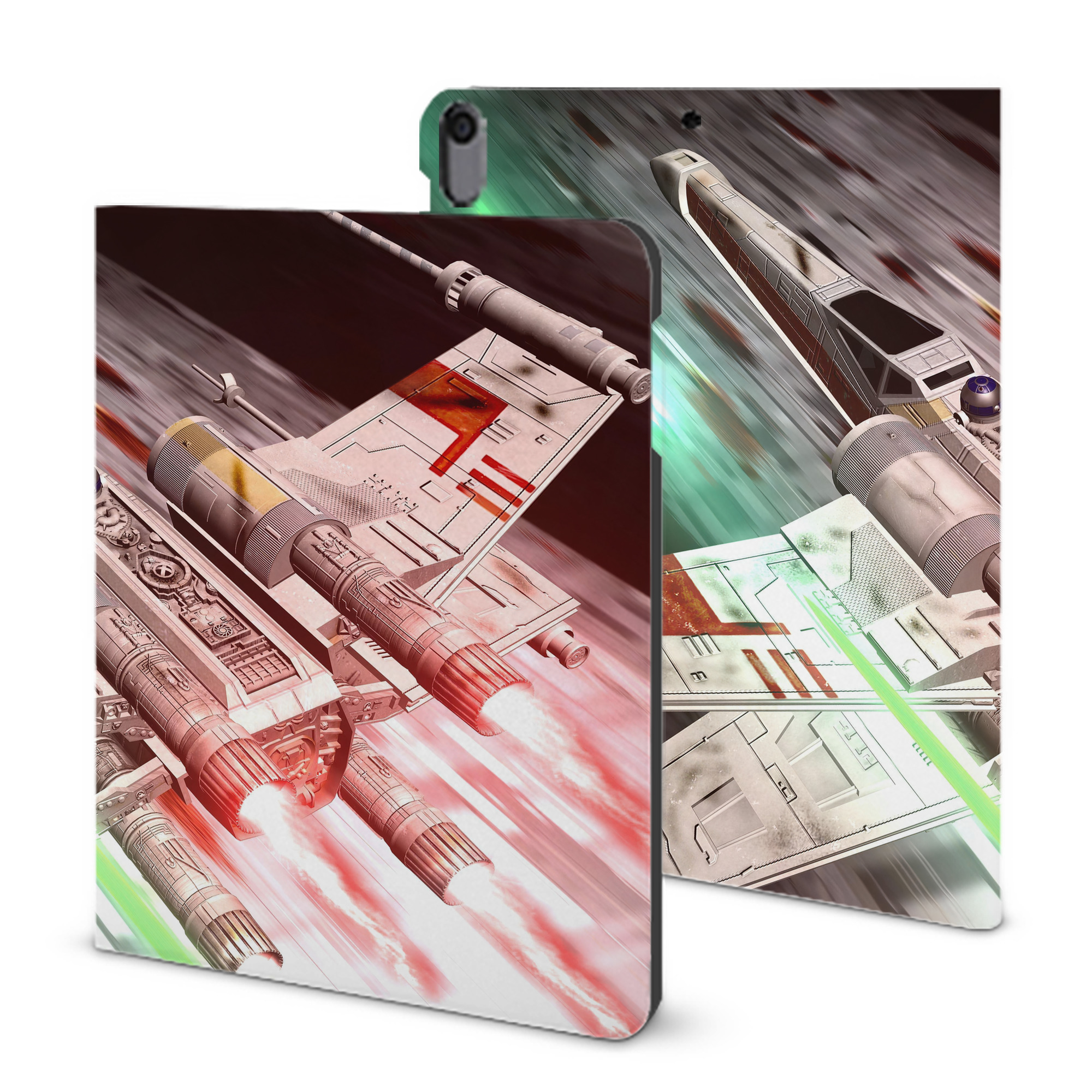 （画像用） スター・ウォーズ Star Wars IPad ケース ブック型 PUレザー TPU 耐衝撃 軽量 薄型 ペン収納なし 全面保護 IPad 各モデル対応